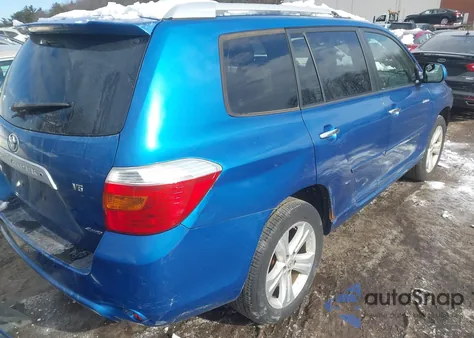 2008 Toyota Highlander Limited z USA, uszkodzony, nr VIN JTEES42A182053671